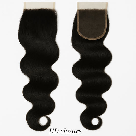 RAW HD LACE CLOSURE / FRONTAL - BODY WAVE